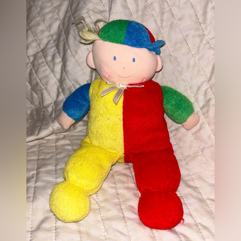 Eden Vintage Multicolor Boy Terri-clothe Blond Hair Cap